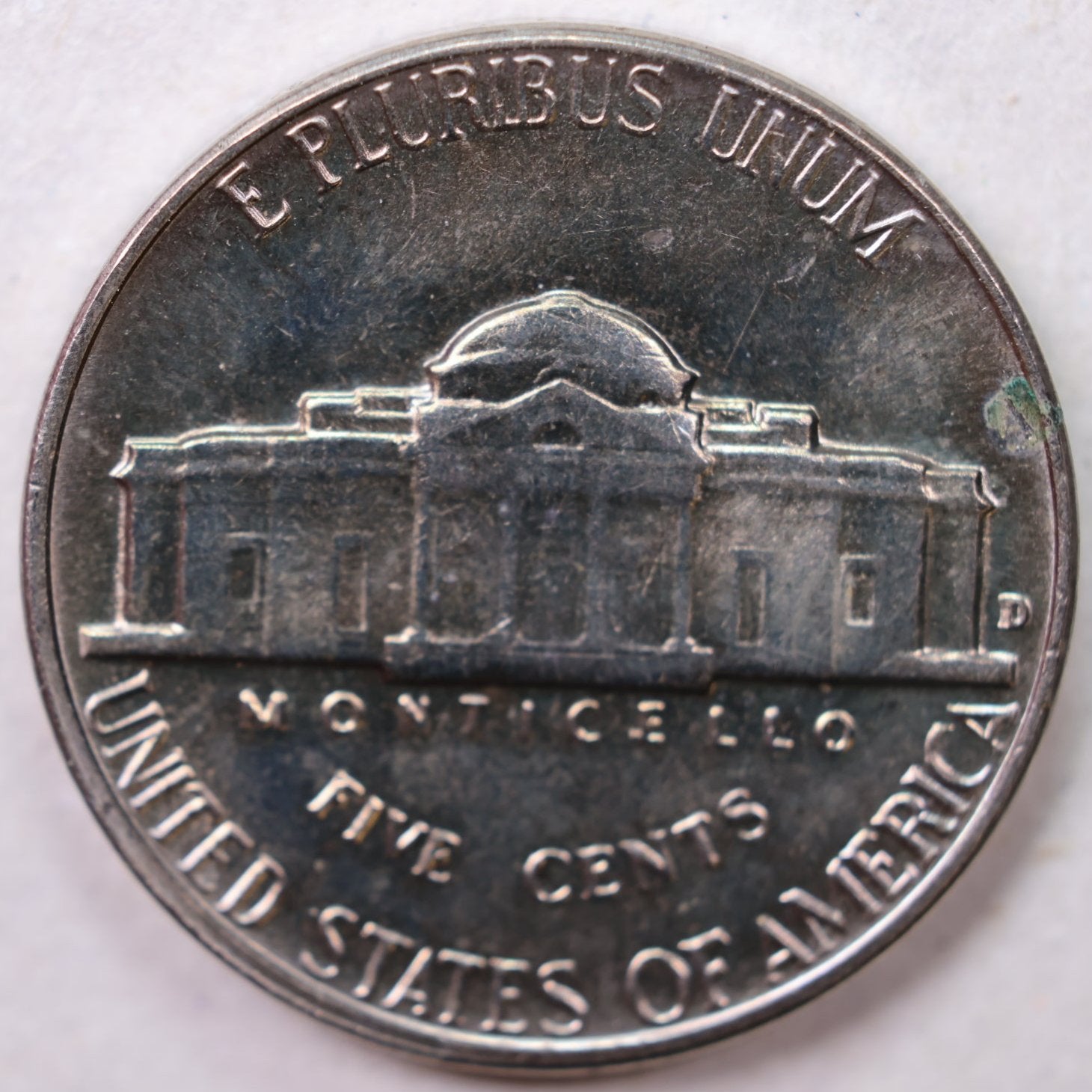 1964-D Jefferson Nickel, Uncirculated coin, Store #UN964D