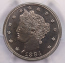 1884 Liberty Nickel., GEM PROOF., PCGS PR65., Store