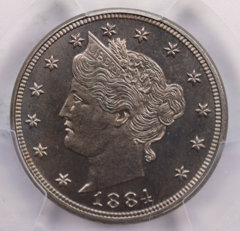 1884 Liberty Nickel., GEM PROOF., PCGS PR65., Store