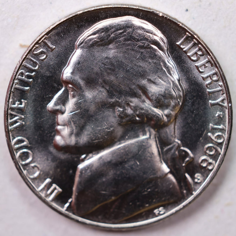 1968-S Jefferson Nickel, Uncirculated coin, Store