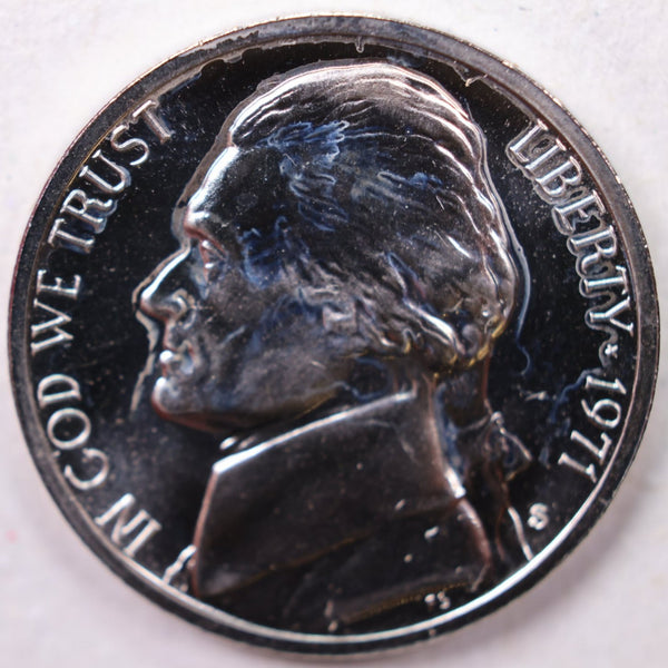 1971-S Jefferson Nickel, Proof coin, Store #PN971S