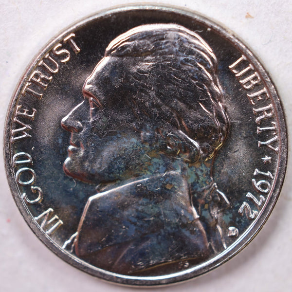 1972-D Jefferson Nickel, Uncirculated coin, Store #UN972D
