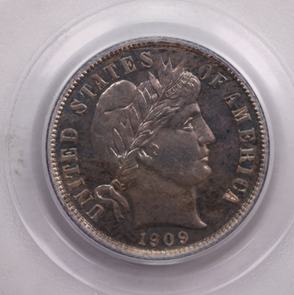 1909 Barber Silver Dime., Proof Strike., PCGS PR65., Store Sale #GDE007