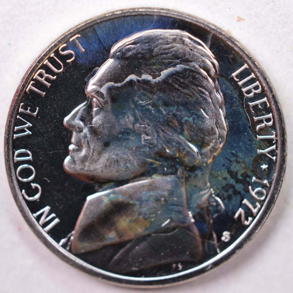 1972-S Jefferson Nickel, Proof coin, Store #PN972S