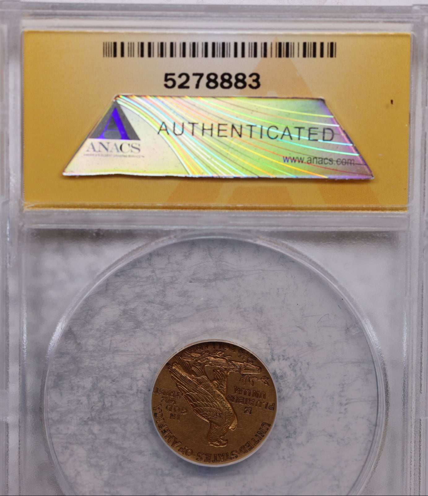 1915 $2.50 Quarter Gold Eagle, ANACS EF-45, Gold Coin, Store Sale#G0040