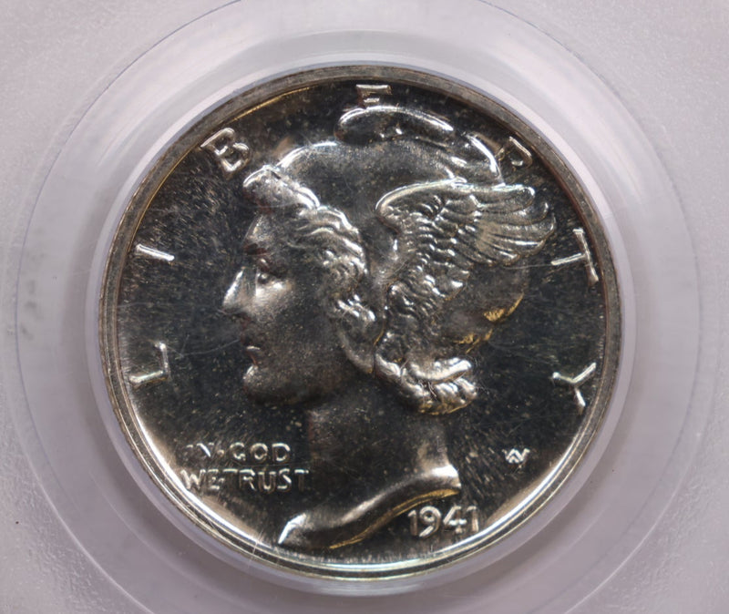 1941 Mercury Silver Dime., Proof Strike., PCGS PR66., CAC., Store