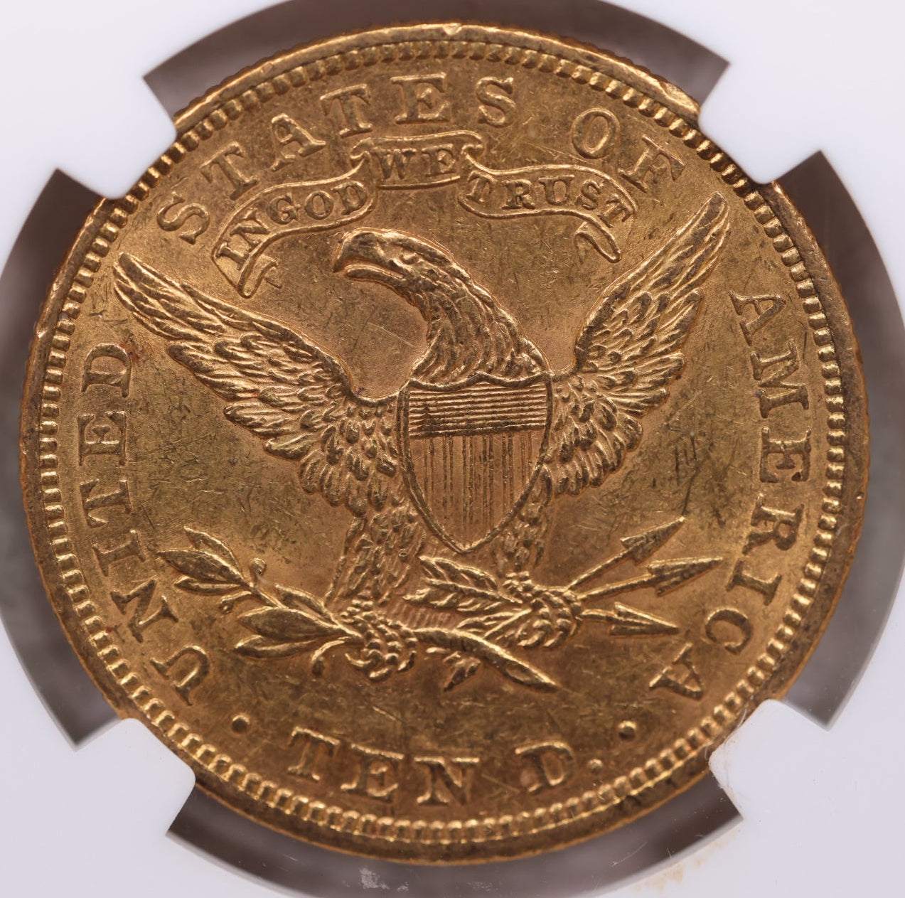 $10 Gold Liberty, Common Dated, 'Pre-1933 Gold, NGC or PCGS MS-61, Store #G0048.