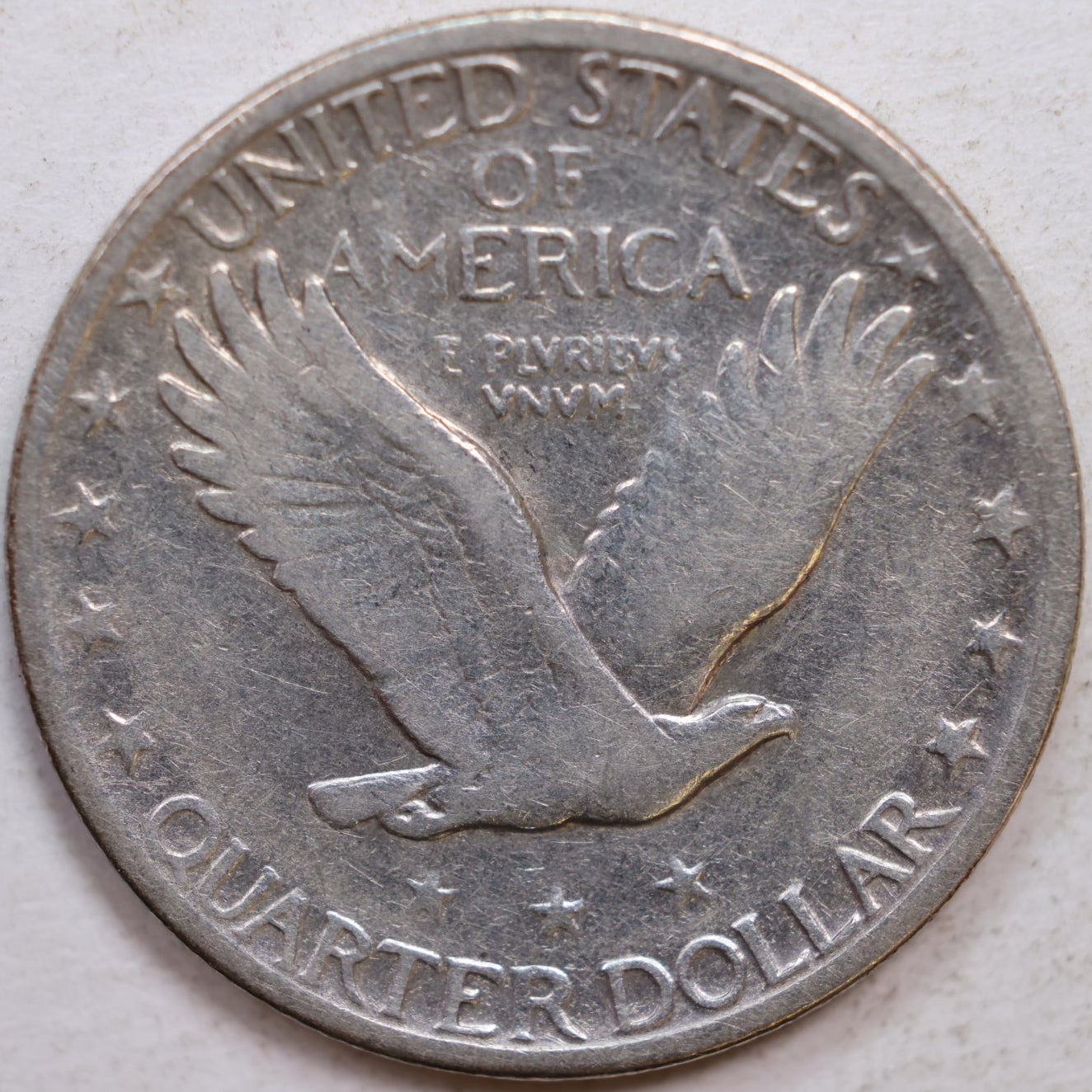 1927-S Standing Liberty Quarter, Good Circulated Coin, Details, Store #QR1092