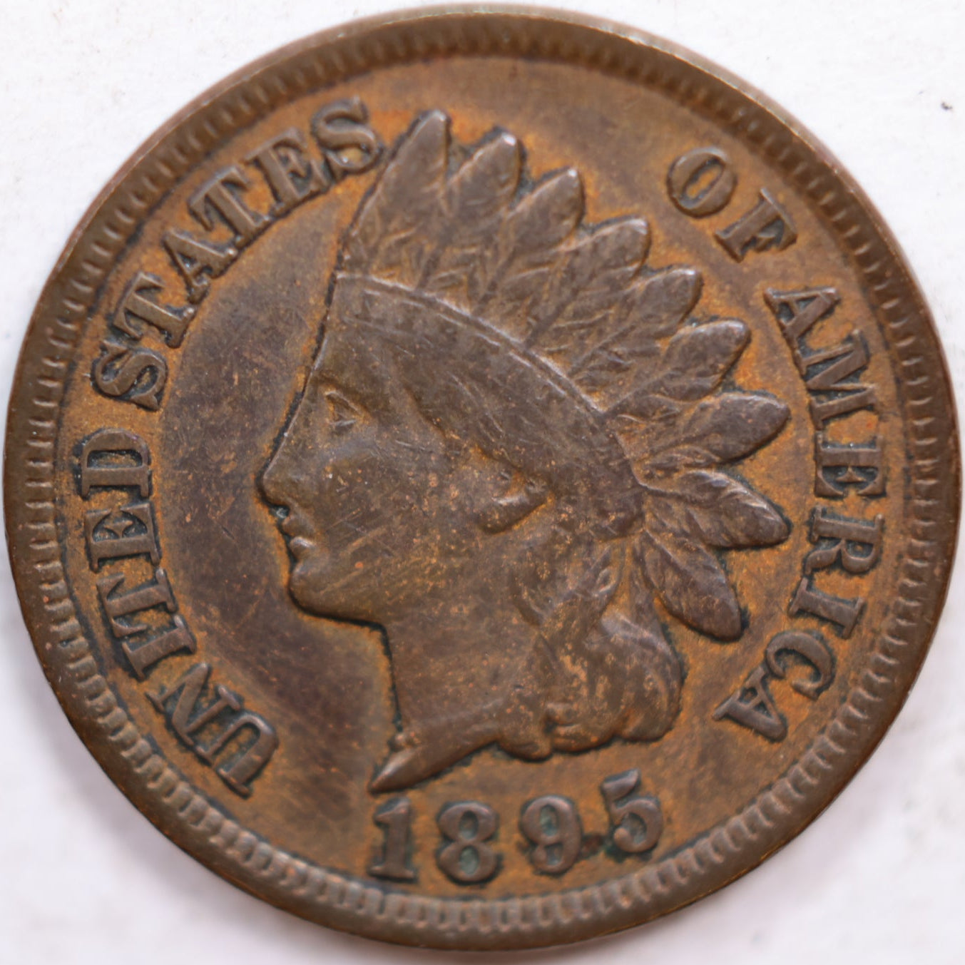 1895 Indian Head Cent, Extra Fine Circulated Coin, Store #CT0901