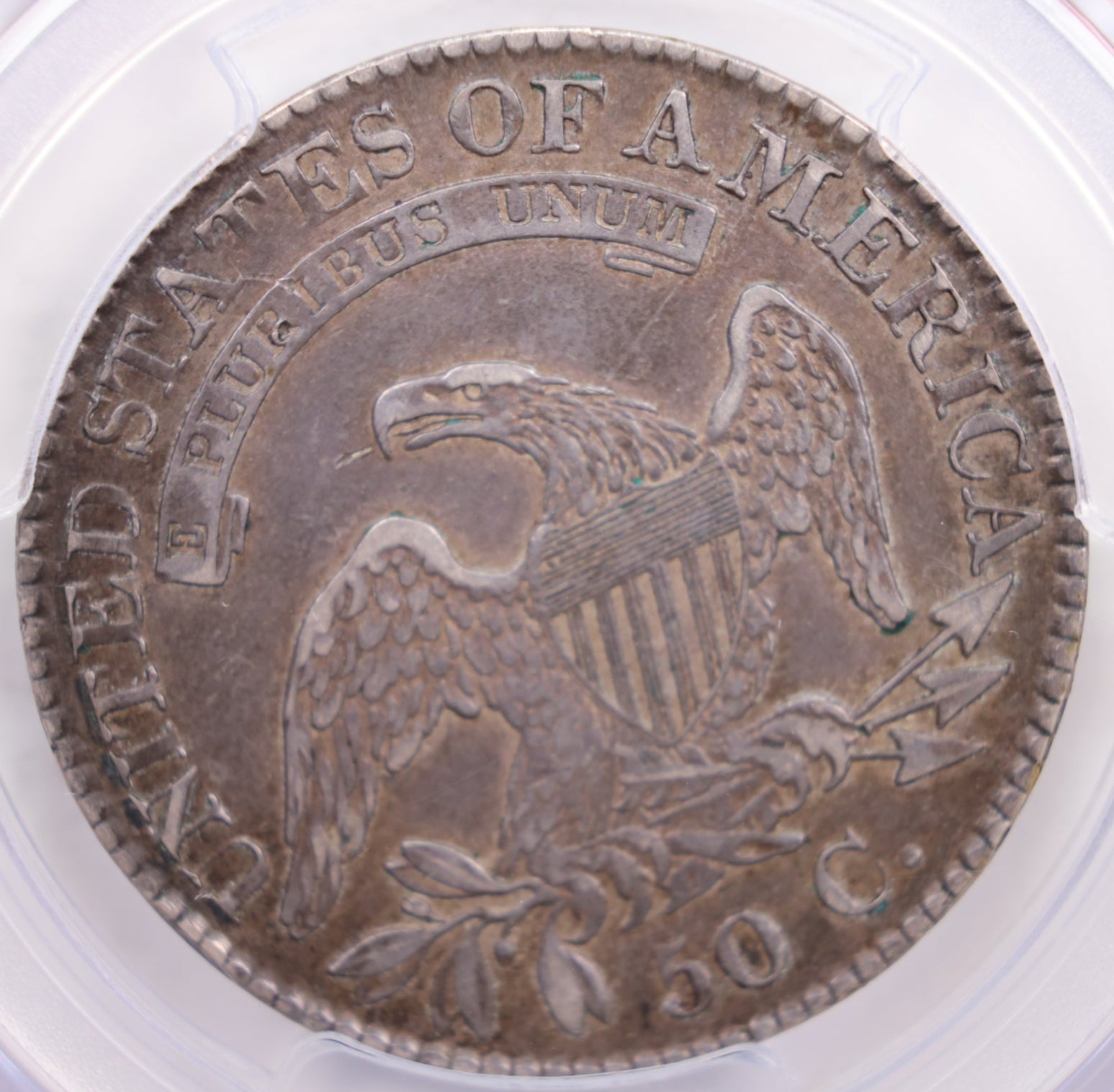 1823 Cap Bust Half Dollar., PCGS VF35., Store #GHR0003