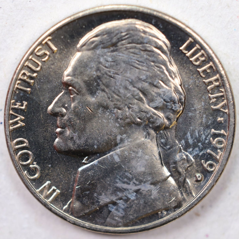 1979-D Jefferson Nickel, Uncirculated coin, Store