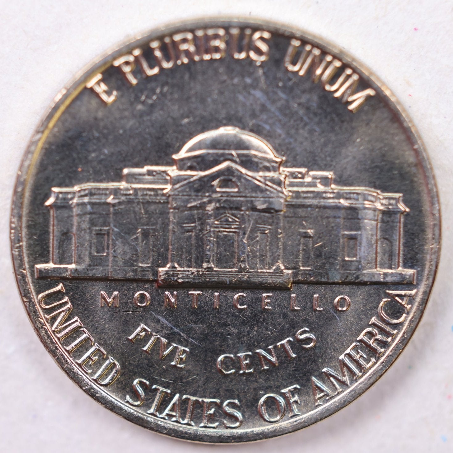 1980-P Jefferson Nickel, Uncirculated coin, Store #UN980P