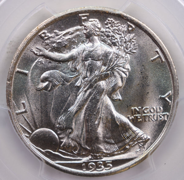 1935 Walking Liberty Half Dollar., PCGS MS-65., Store #GHR0008