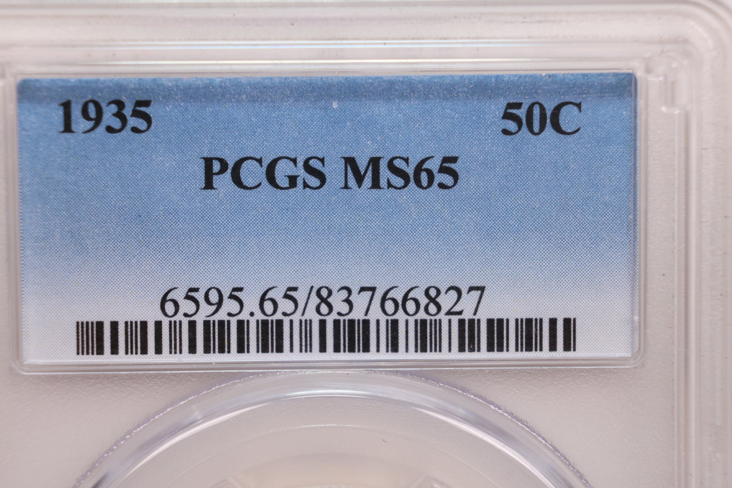 1935 Walking Liberty Half Dollar., PCGS MS-65., Store #GHR0008