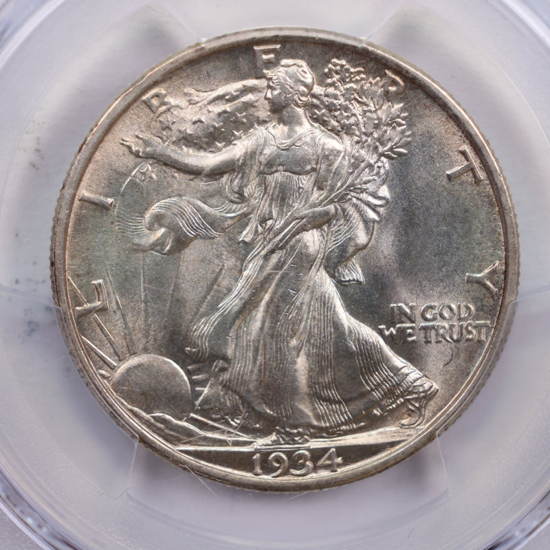 1934-S Walking Liberty Half Dollar., PCGS MS-64 CAC., Store