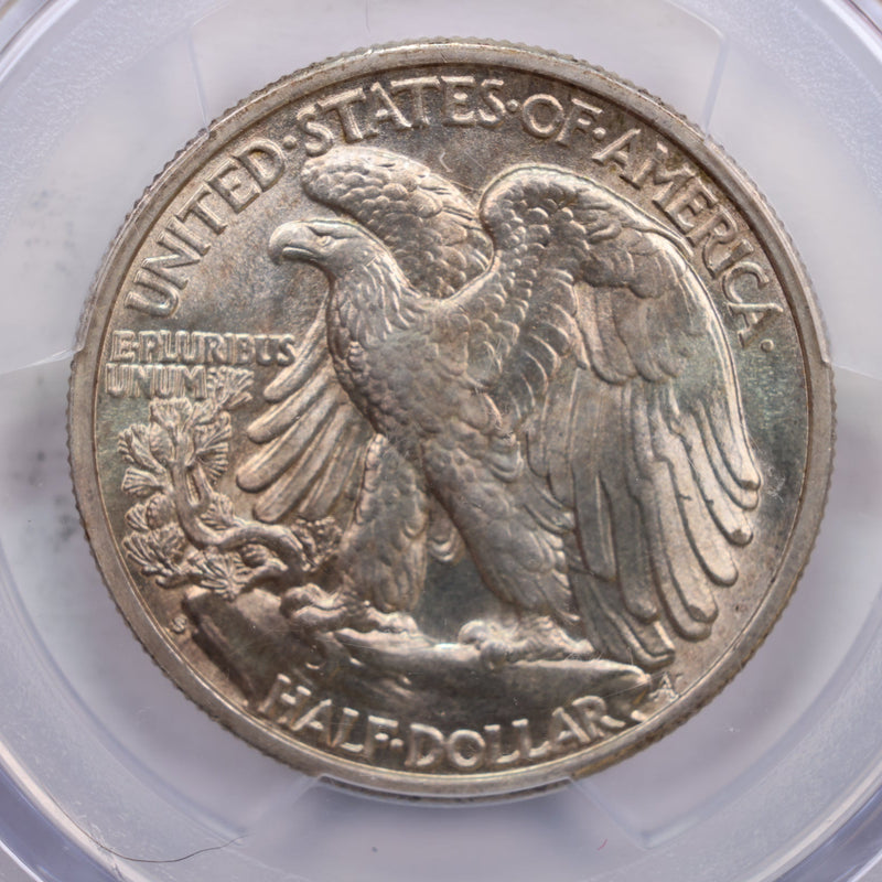 1934-S Walking Liberty Half Dollar., PCGS MS-64 CAC., Store