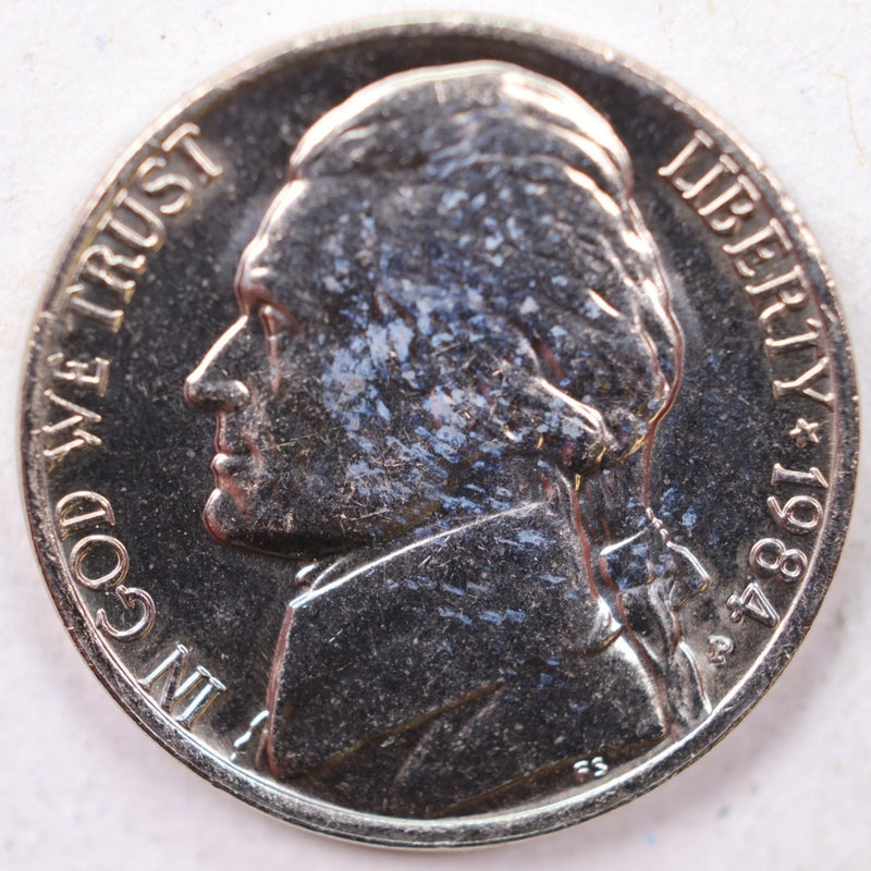 1984-P Jefferson Nickel, Uncirculated coin, Store