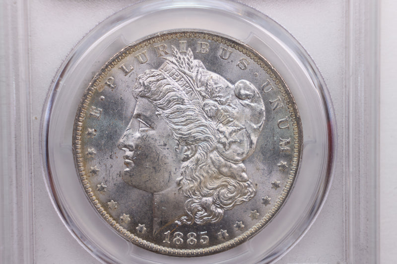 1885-O Morgan Silver Dollar., PCGS MS-64., Store Sale
