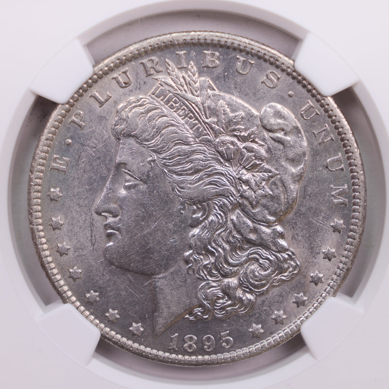 1895-O Morgan Silver Dollar., NGC AU-55., Store Sale
