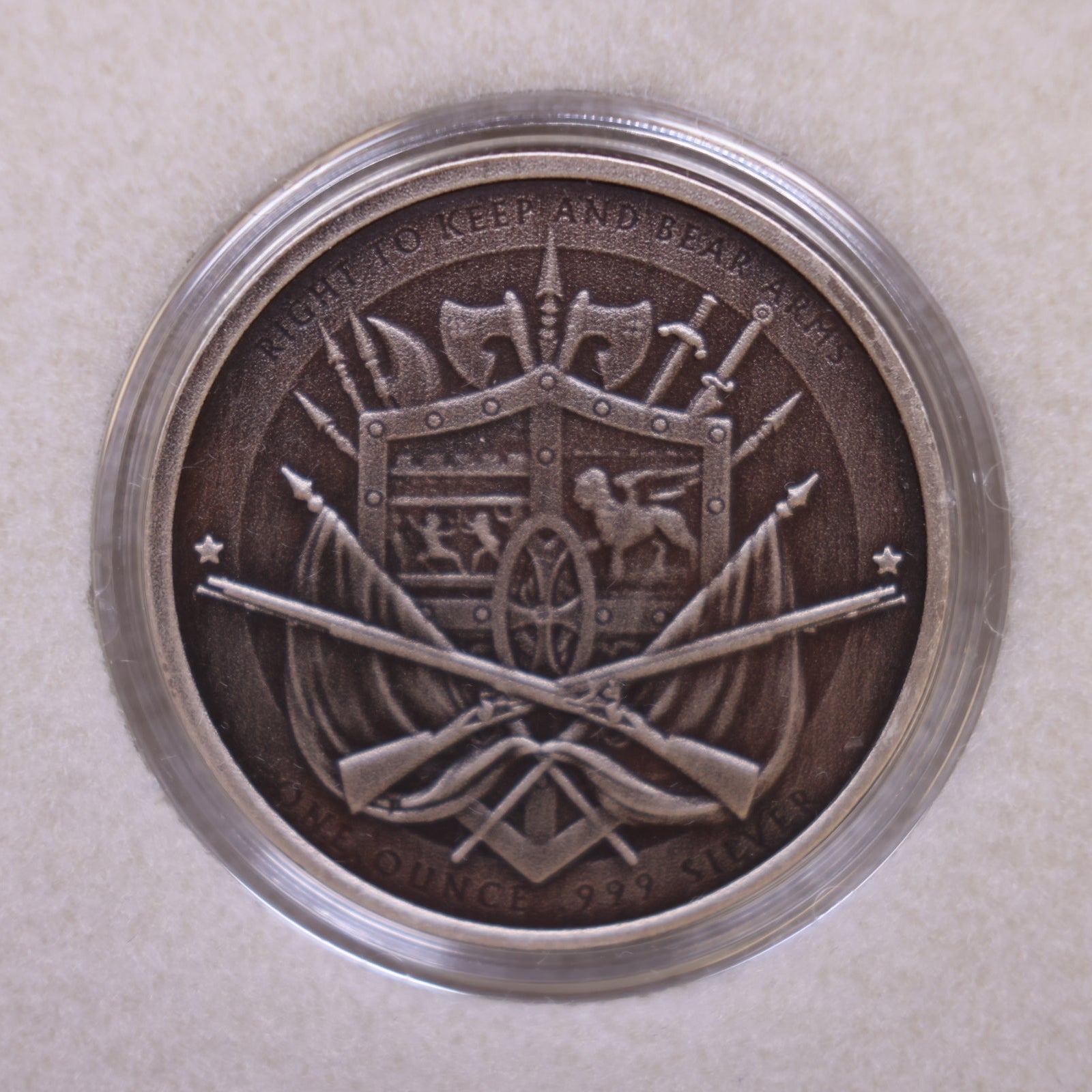 FOUNDERS of LIBERTY, MARCUS CICERO, .999 Silver Coin, 1 Troy Ounce, Store #SR083