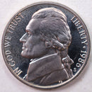 1986-S Jefferson Nickel, Proof coin, Store