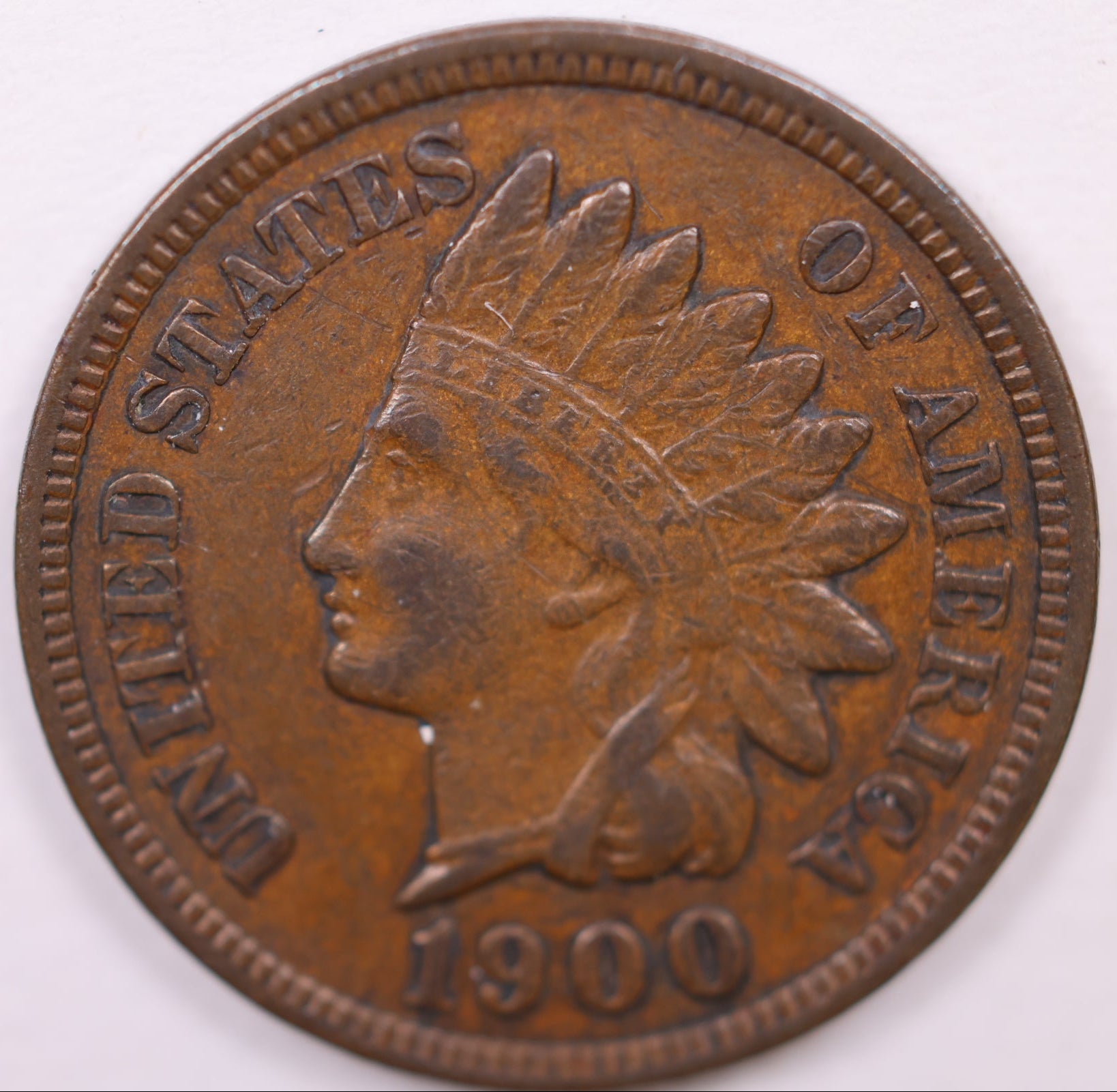 1900 Indian Head Cent, Very Fine Circulated Coin, Store #CT0913