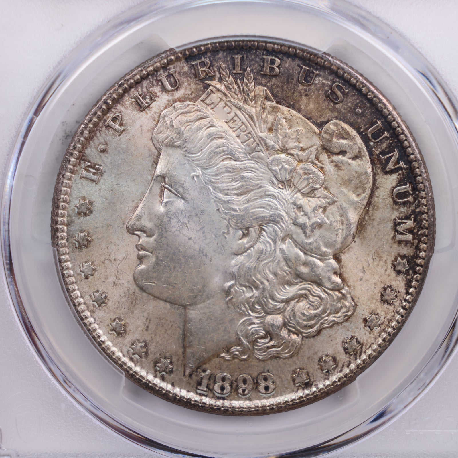 1898-S Morgan Silver Dollar., PCGS MS-64., Store Sale # GDR056