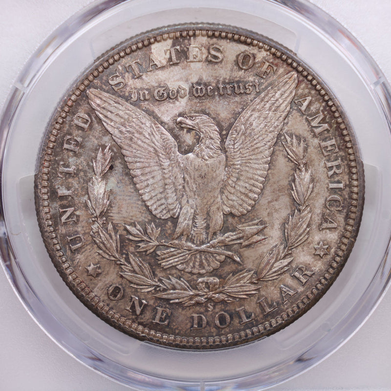 1898-S Morgan Silver Dollar., PCGS MS-64., Store Sale