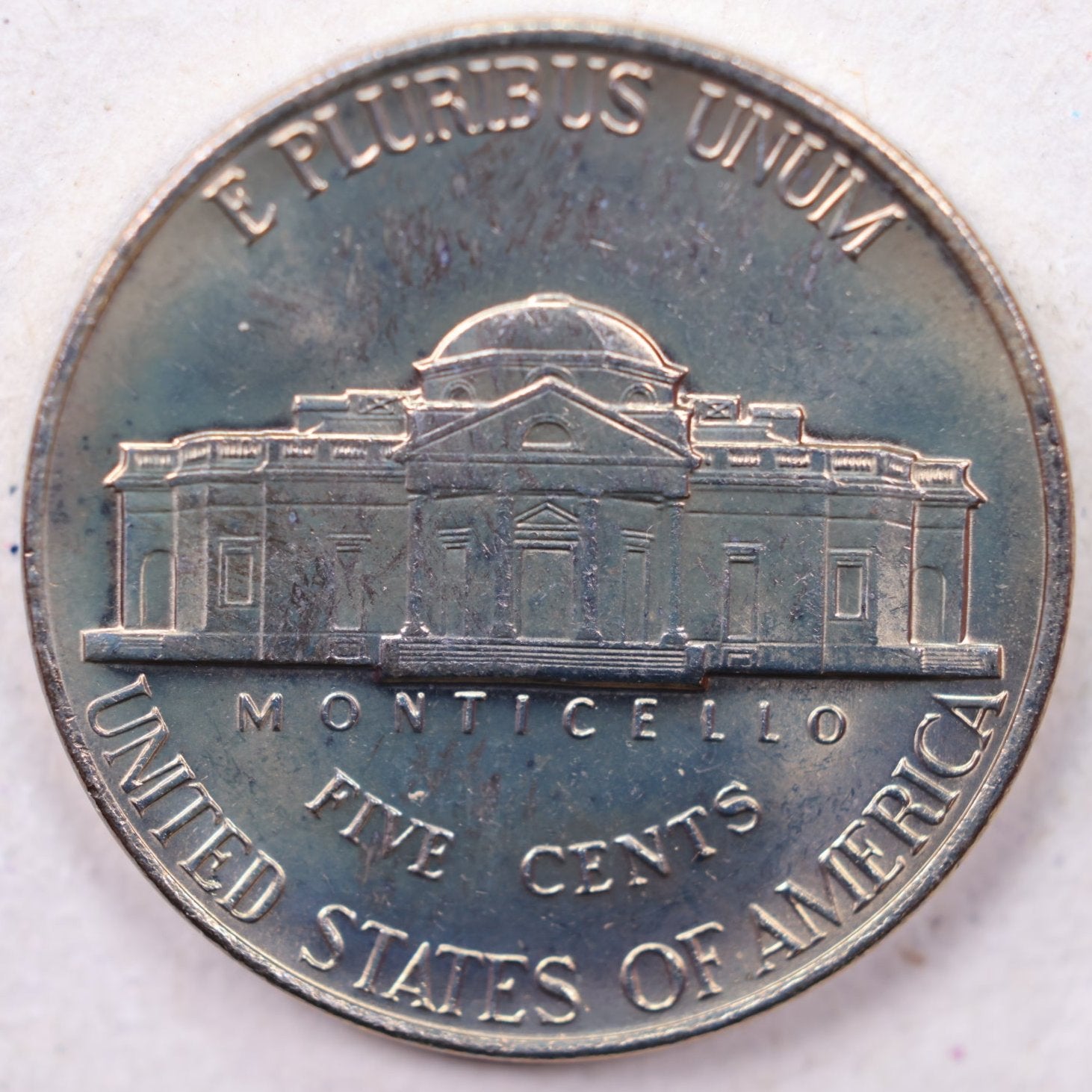 1989-P Jefferson Nickel, Uncirculated coin, Store #UN989P