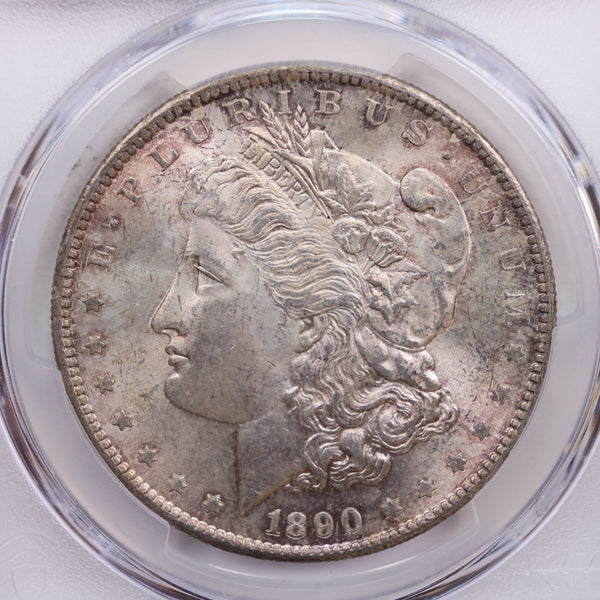 1890-S Morgan Silver Dollar., PCGS MS-64., Store Sale # GDR058