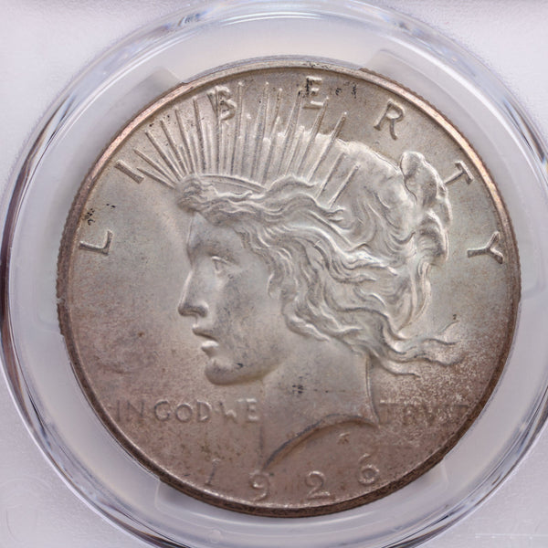 1926-S Peace Silver Dollar., PCGS MS-63., Store Sale # GDR059