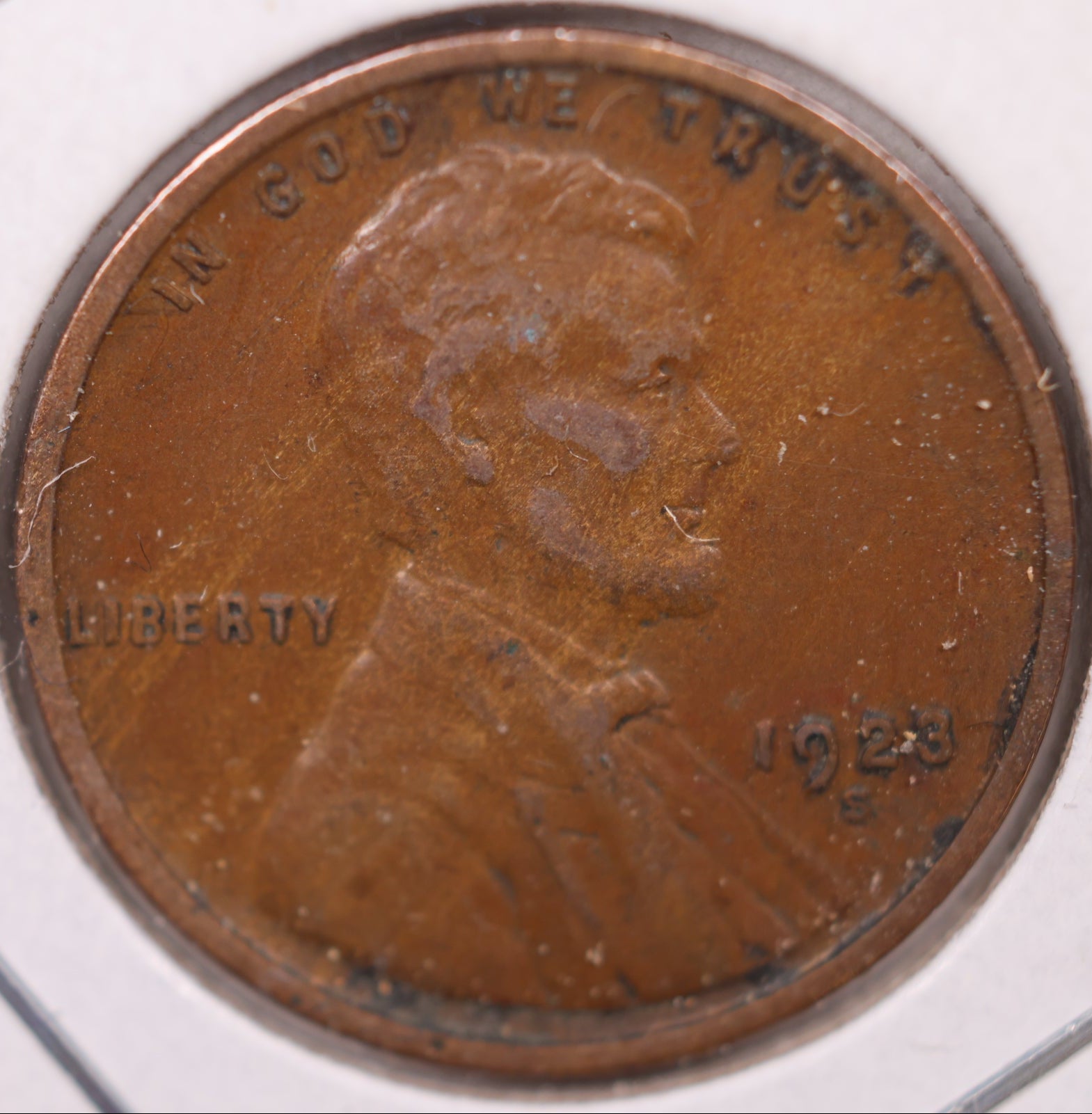 1923 S Lincoln Wheat Cent, Extremely Fine Detail Circulated Coin, Store #CT0922