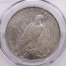 1927-D Peace Silver Dollar., PCGS AU-58., Store Sale
