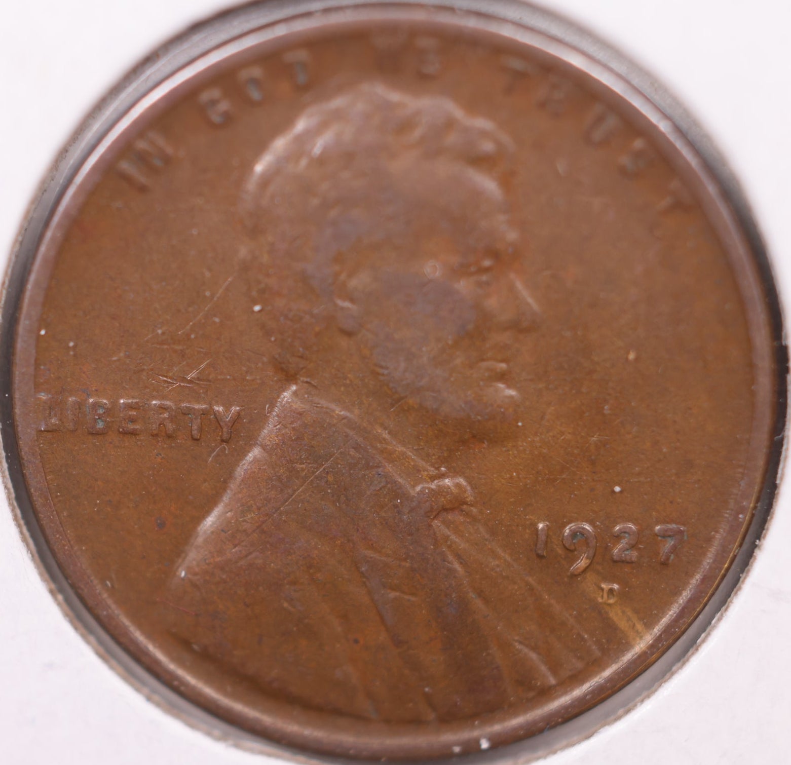 1927 D Lincoln Wheat Cent, Very Fine Circulated Coin, Store #CT0924