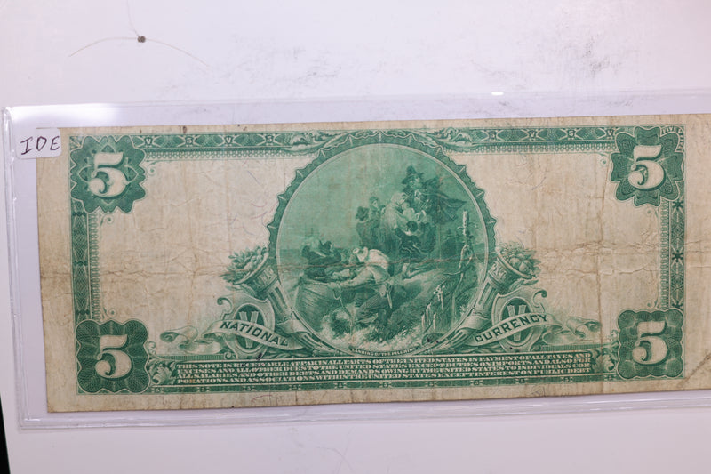 1902 $5 National Currency., Suffolk, VA. Store