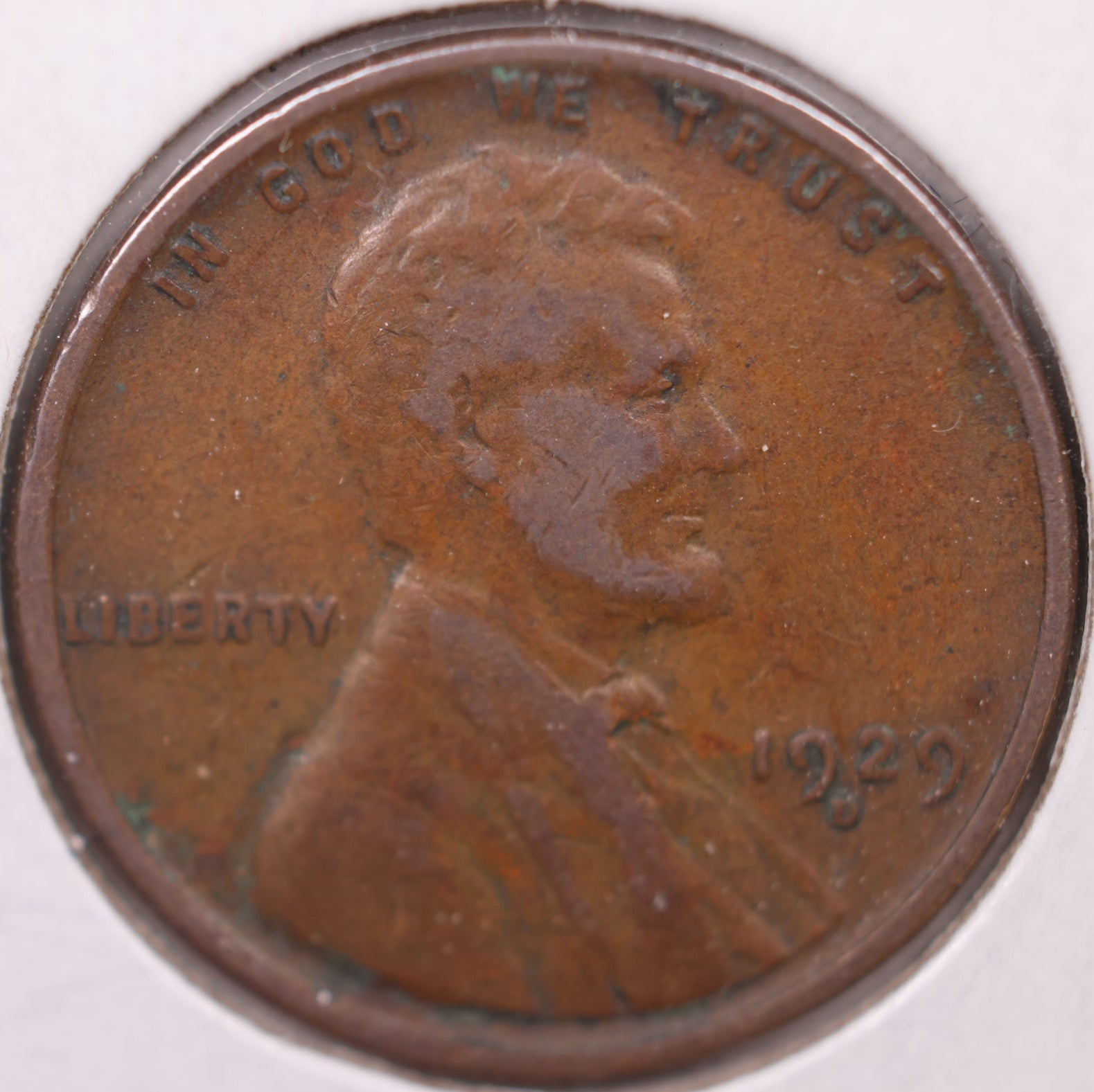 1929 D Lincoln Wheat Cent, About Uncirculated Coin, Store #CT0927