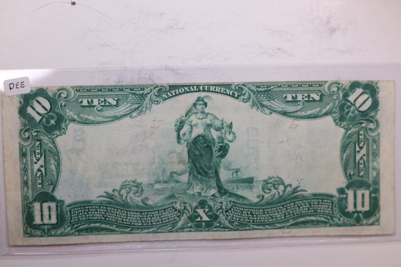 1902 $10 National Currency., Petersburg, VA. Store