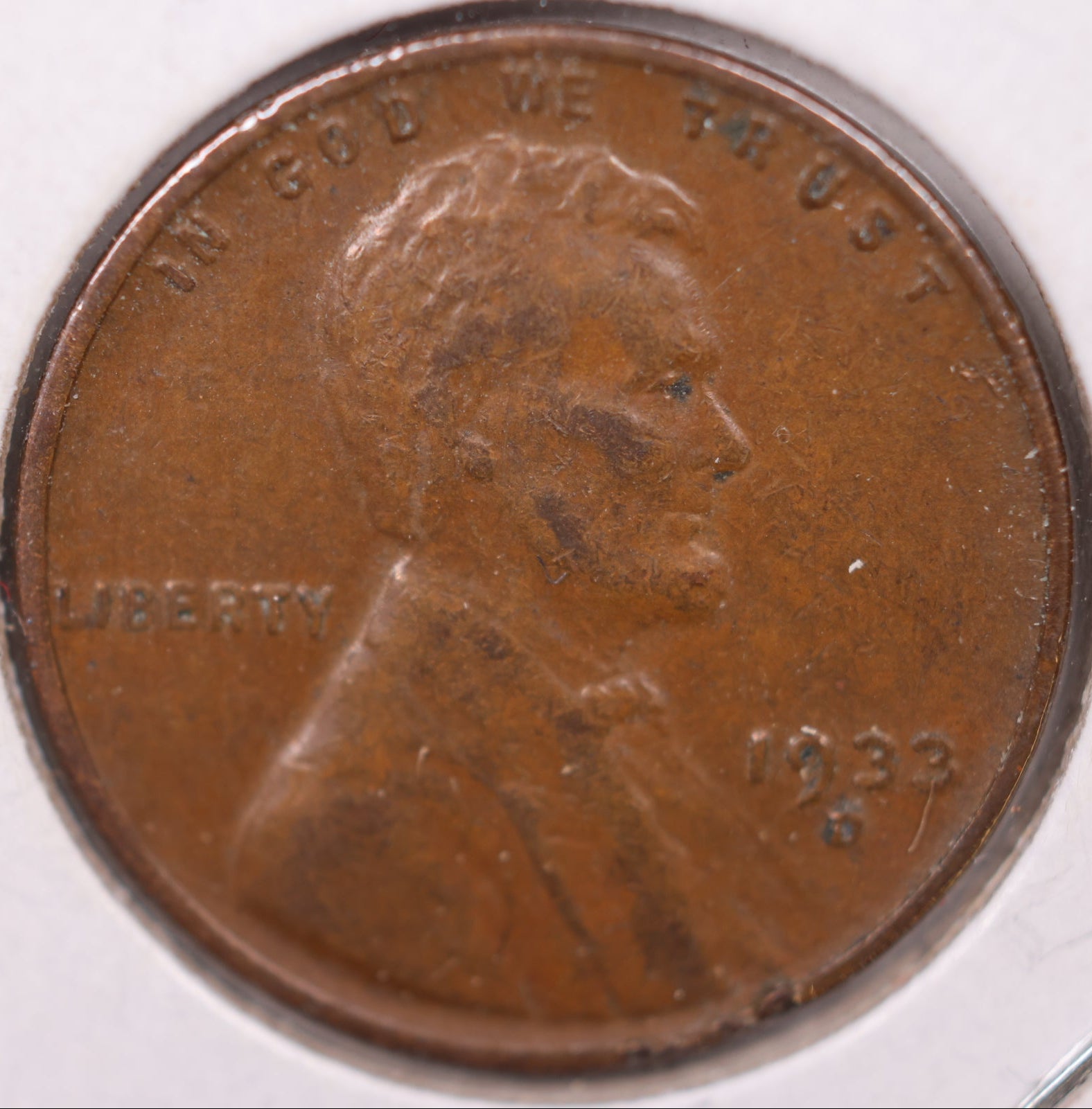 1933 D Lincoln Wheat Cent, Extra Fine Circulated Coin, Store #CT0936