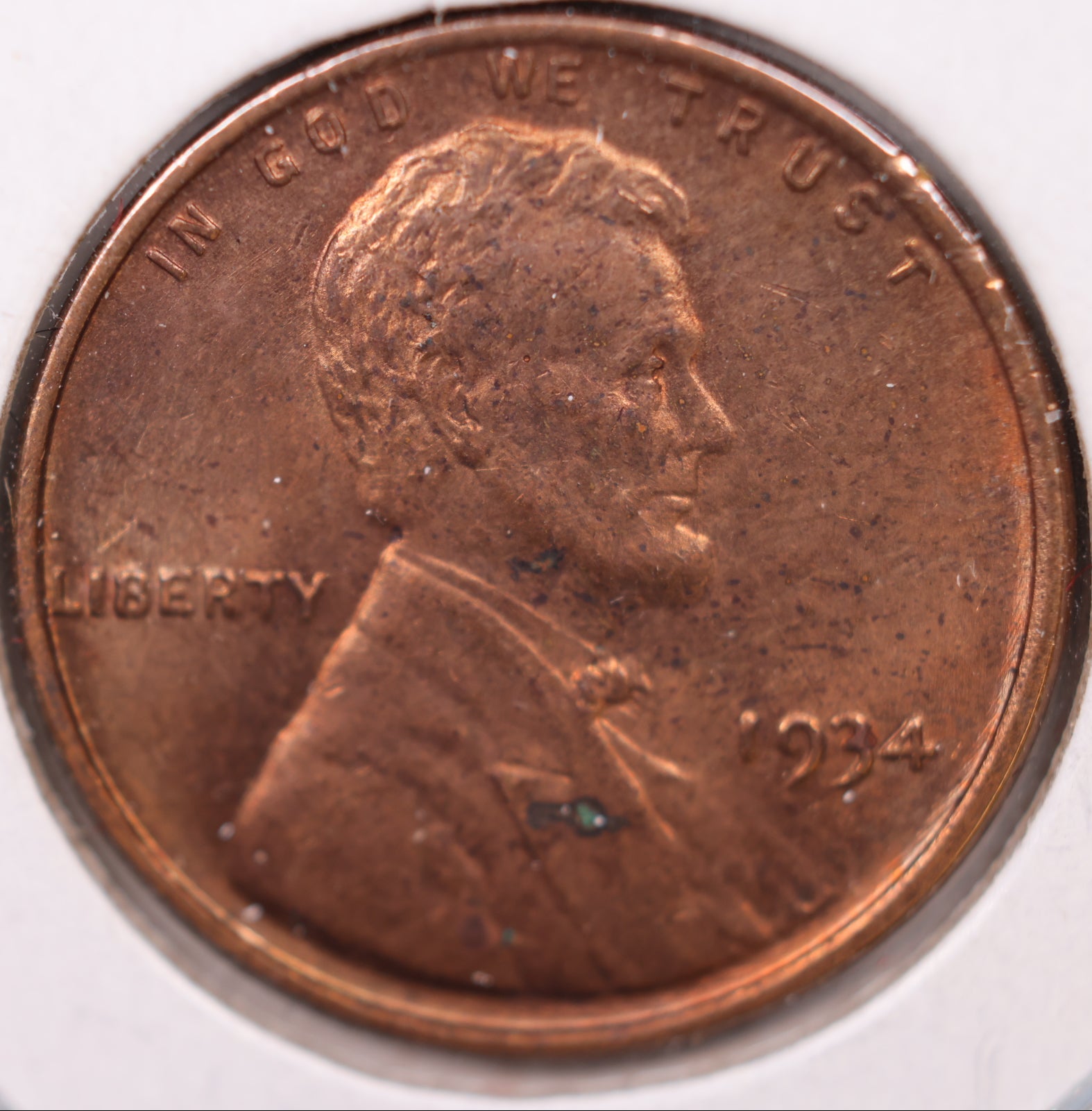 1934 Lincoln Wheat Cent, Mint State Coin, Store #CT0938