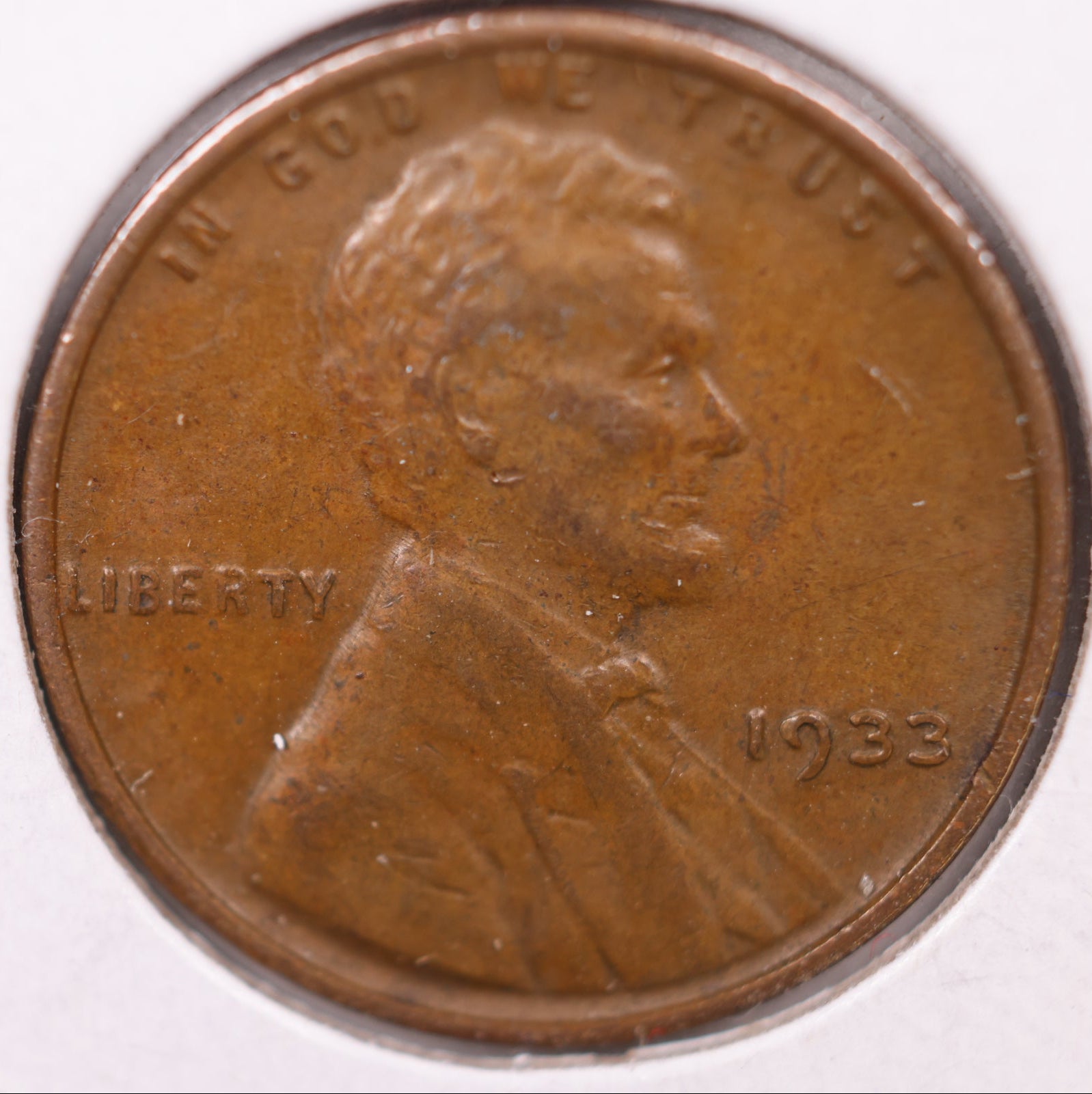 1933 Lincoln Wheat Cent, Mint State Coin, Store #CT0941