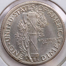 1935-S Mercury Silver Dime, Mint State Uncirculated Coin, Store