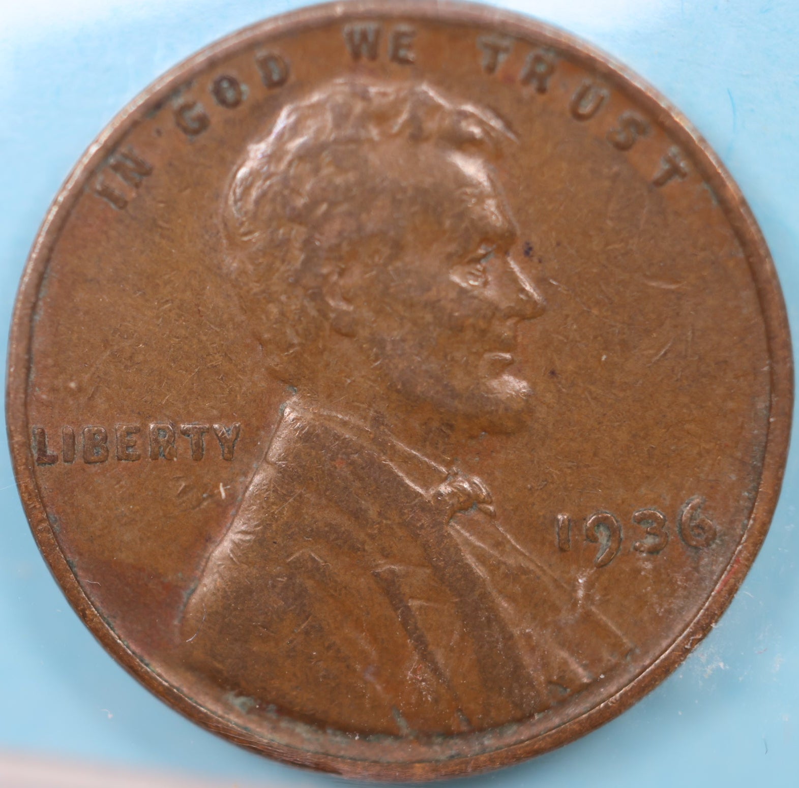 1936 Lincoln Wheat Cent, Extra Fine Circulated Coin, Store #CT0942