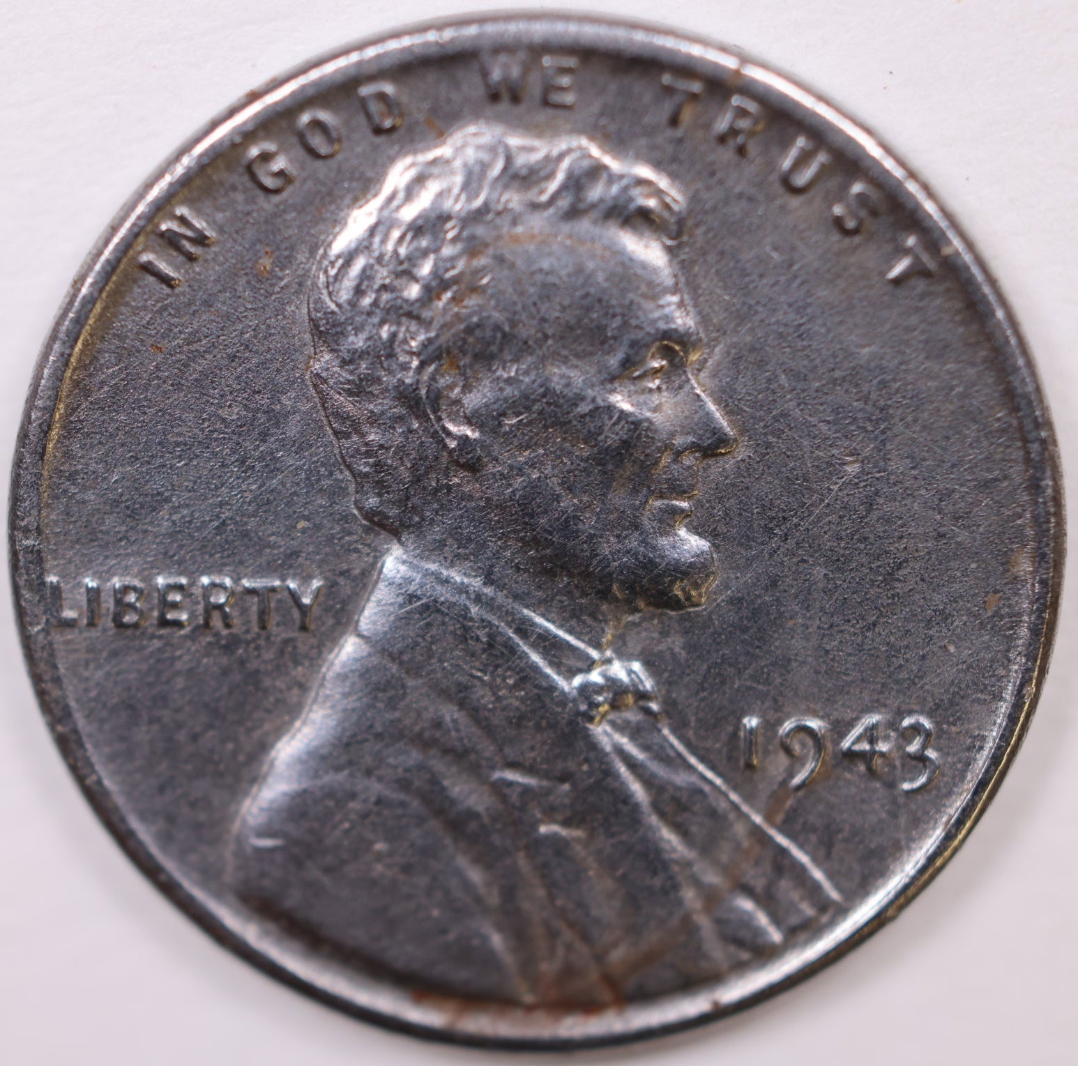 1943 Lincoln Wheat Cent, Mint State Coin, Store #CT0947