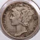 1935-S Mercury Silver Dime, Extra Fine Circulated Coin, Store