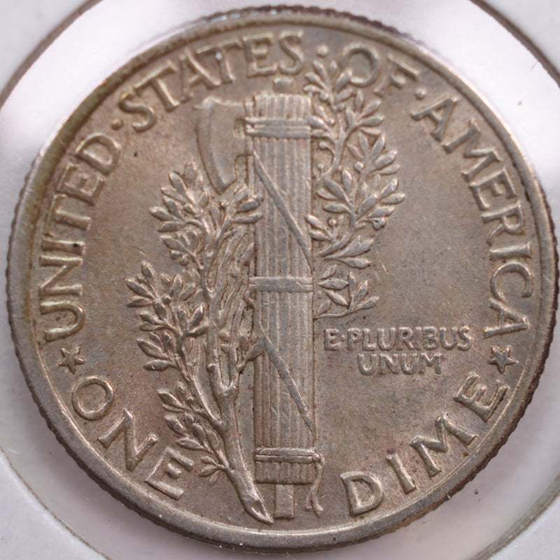 1936 Mercury Silver Dime, Abt Uncirculated Coin, Store