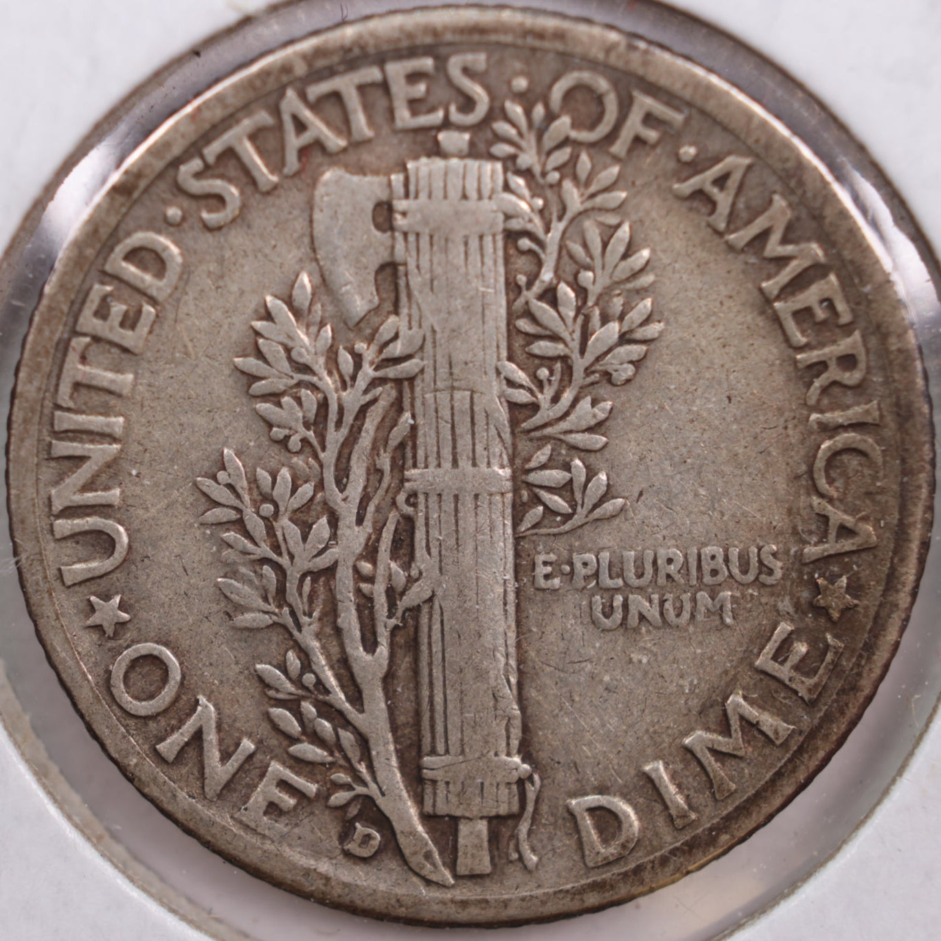 1936-D Mercury Dime, Very Fine+ Circulated Coin, Store #DE0133
