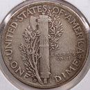 1936-D Mercury Silver Dime, Very Fine+ Circulated Coin, Store