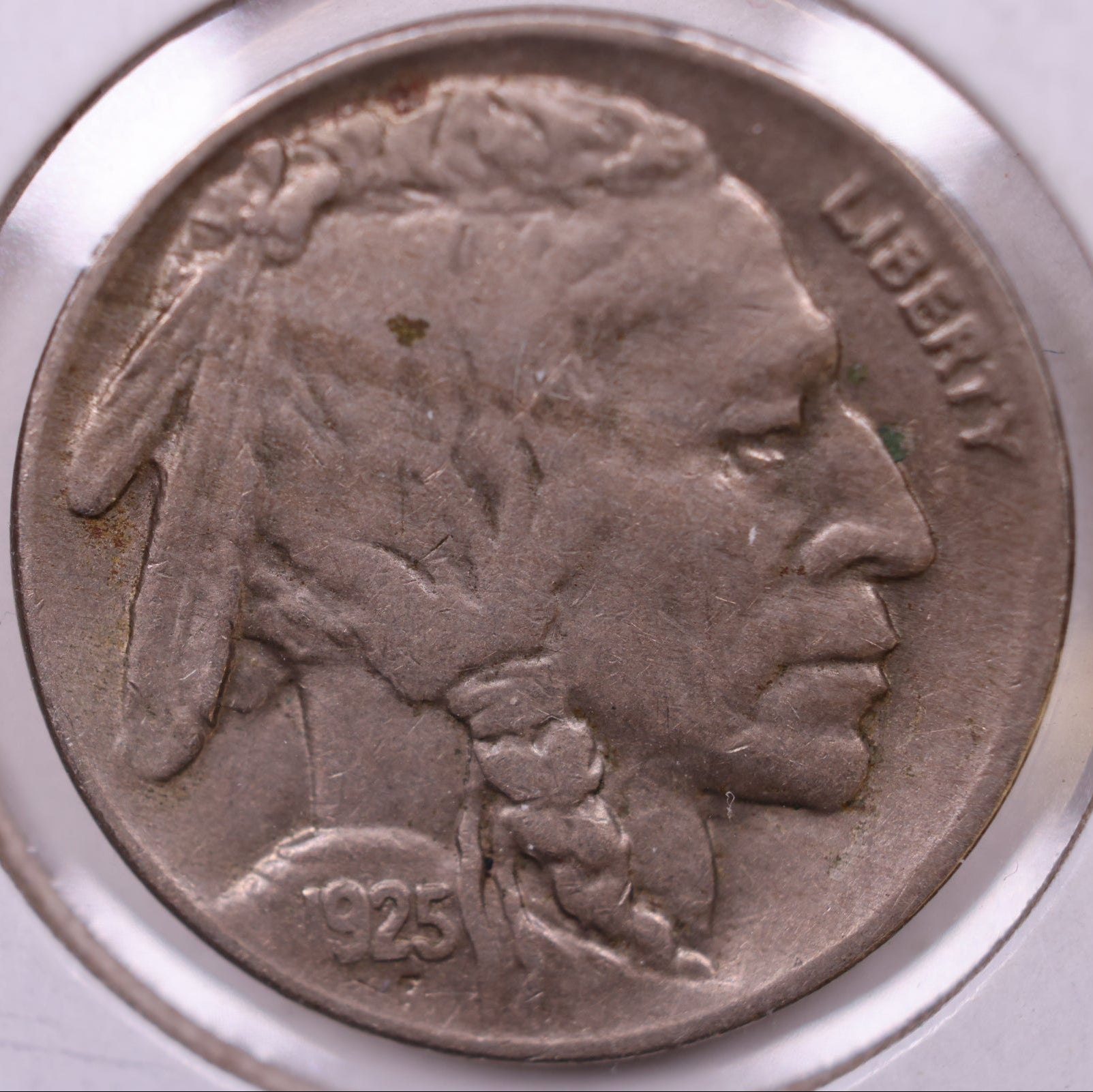 1925 Buffalo Nickel, About Uncirculated Coin, Store #NL658