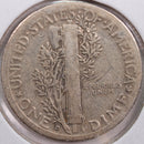 1936-D Mercury Silver Dime, Fine Circulated Coin, Store