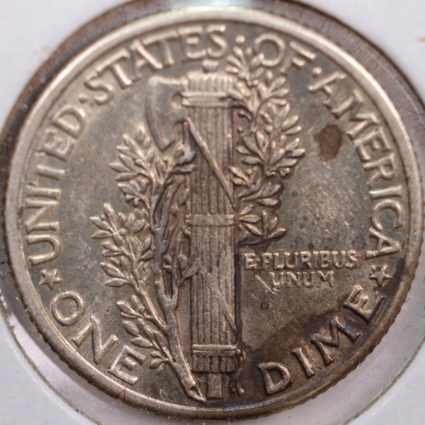 1937 Mercury Dime, Mint State Uncirculated Coin, Store #DE0140